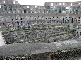 Colosseum Interior-left side